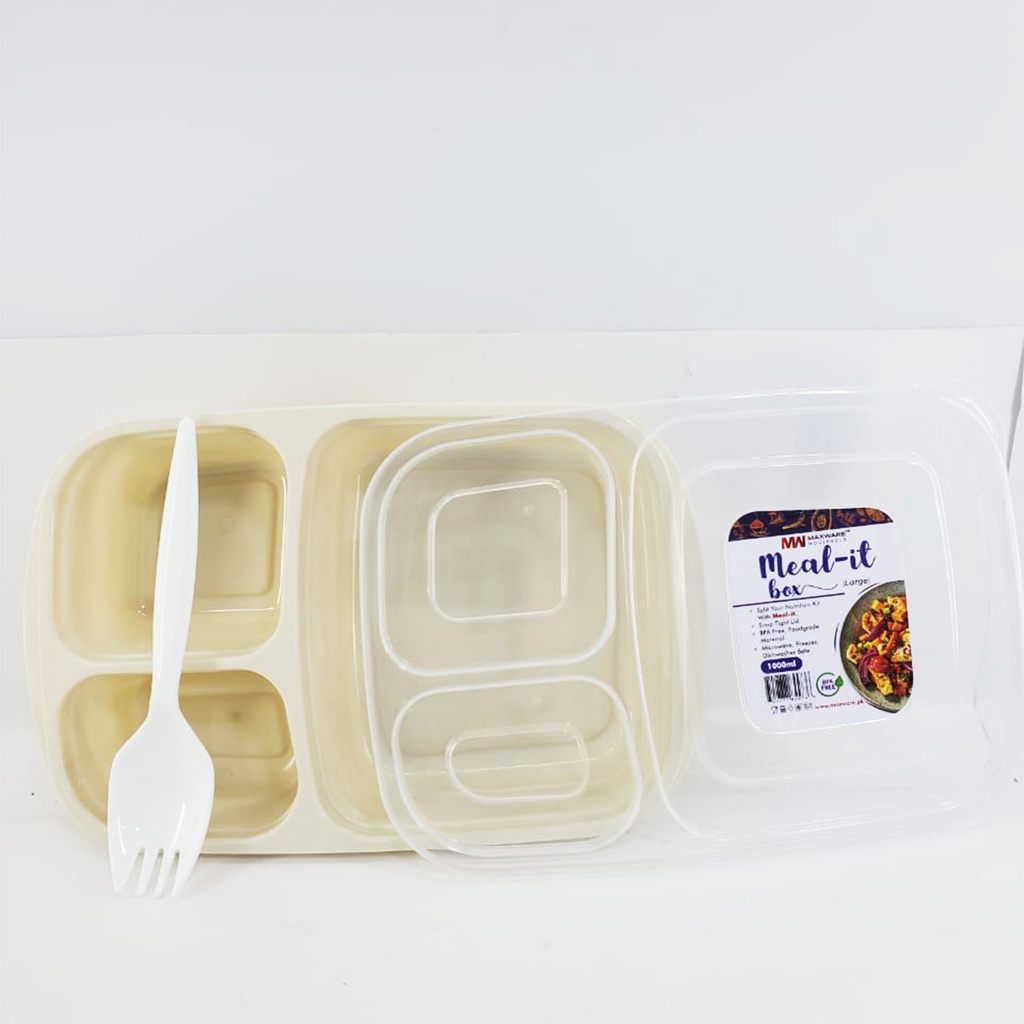 Maxware Lunch Box plastic (large) - Skin Color