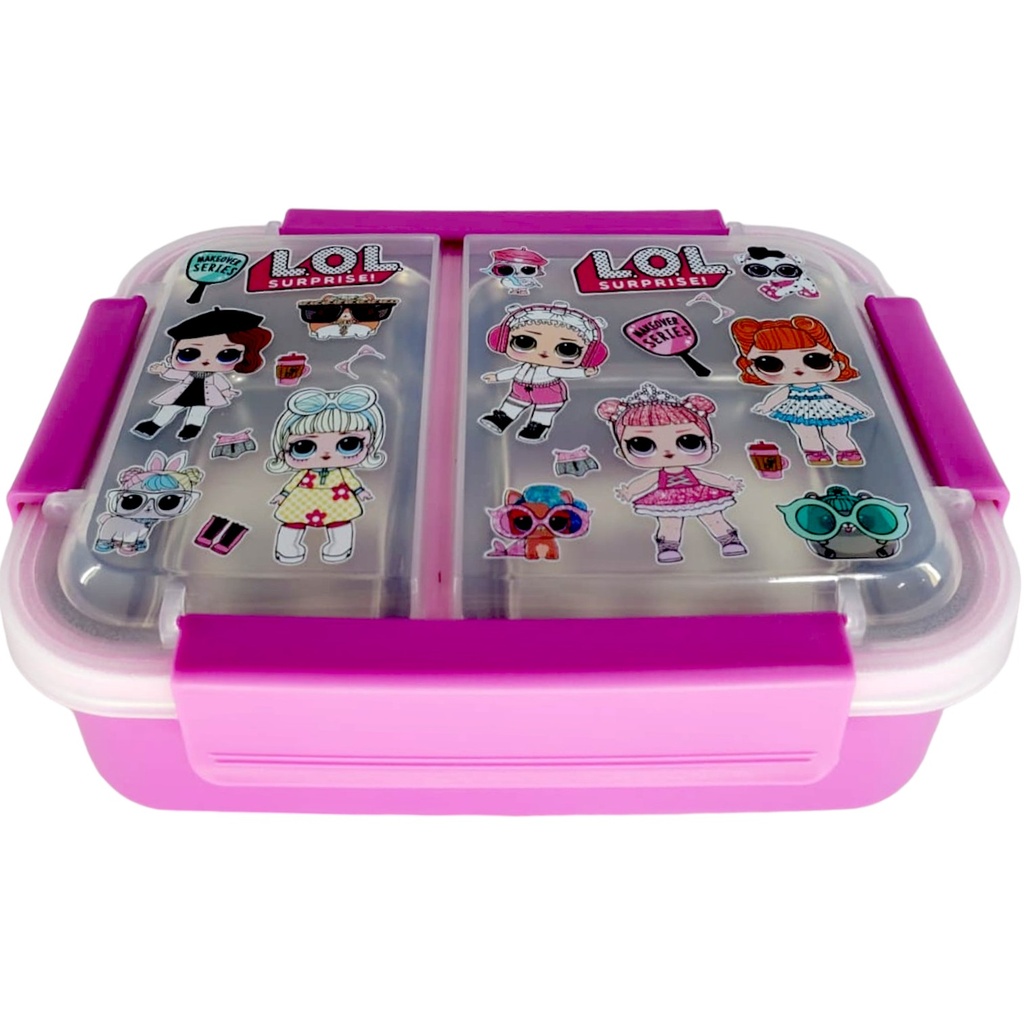 LOL Lunch Box - Double Compartment - Purple | A-2