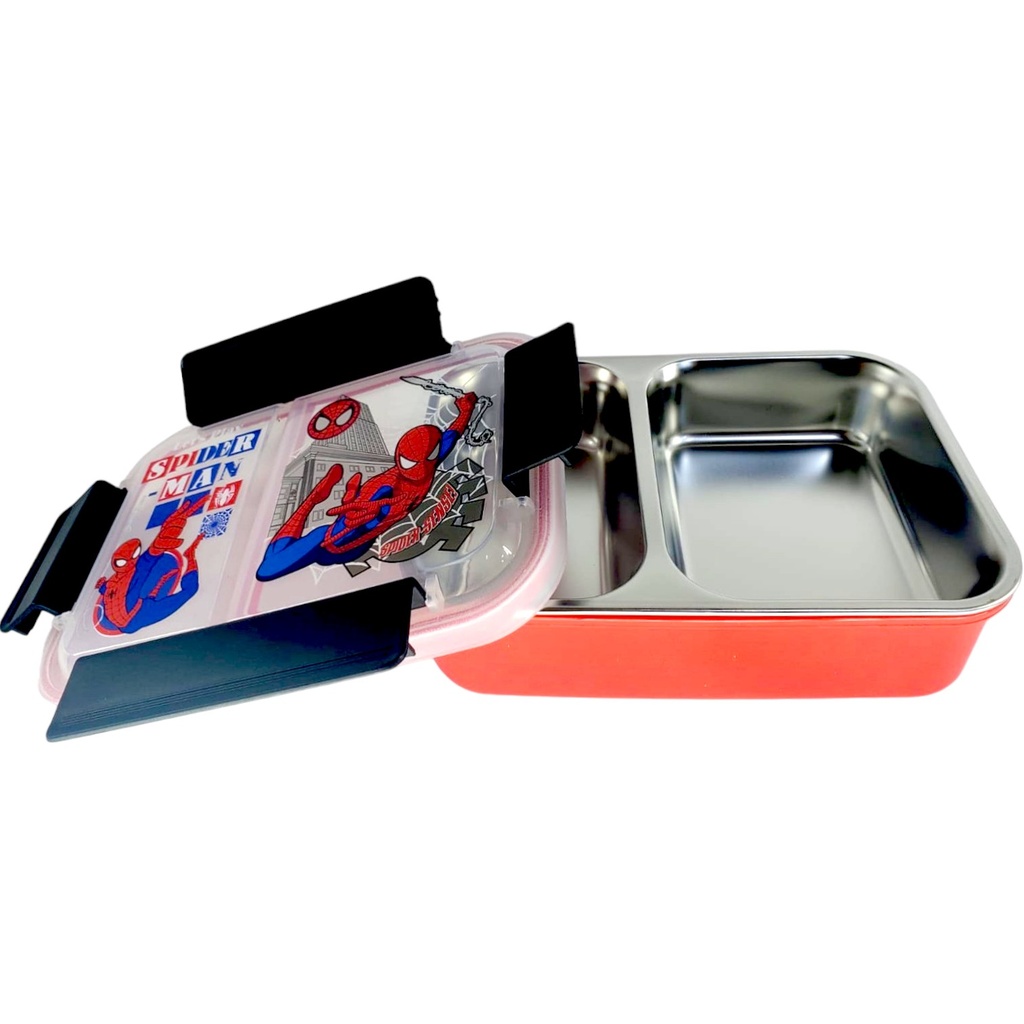 Spider Man Lunch Box - Double Compartment - Red | A-2