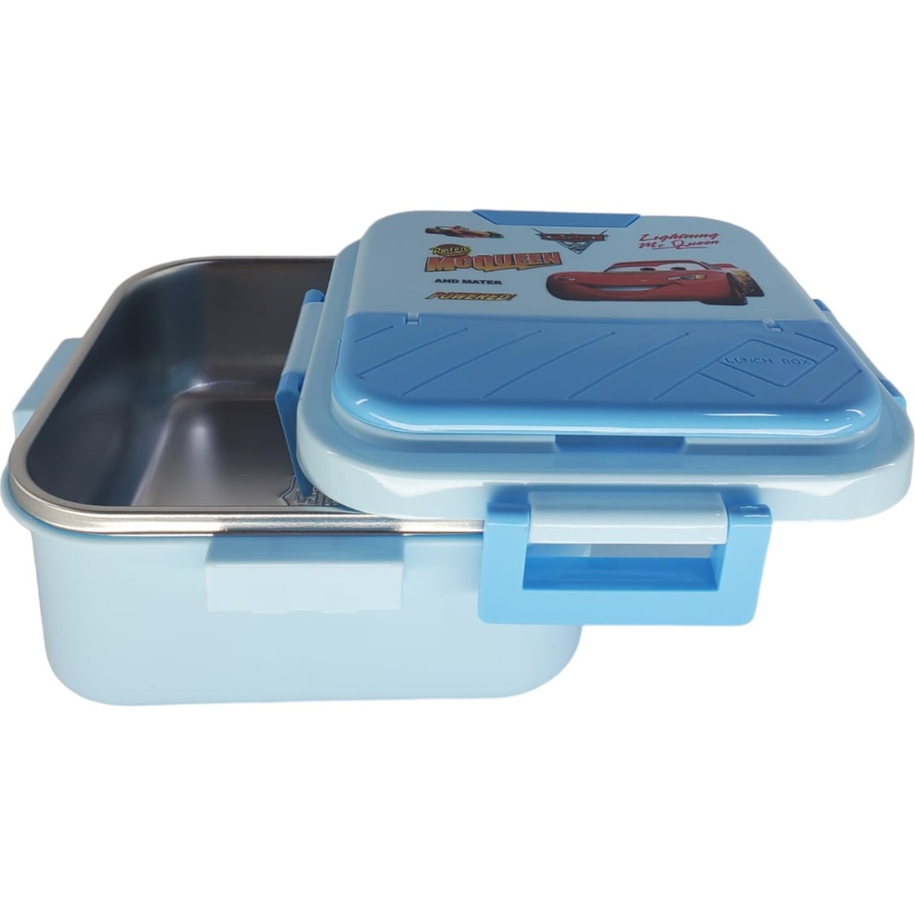 McQueen Steel Lunch Box - Blue - No. A-7