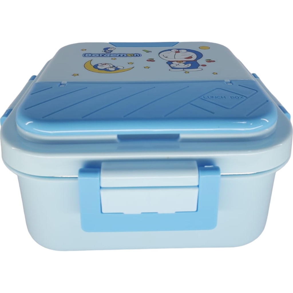 Doraemon Steel Lunch Box - Blue - No. A-7