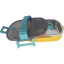 Stainless Steel Lunch Box - Yellow - No. A-9