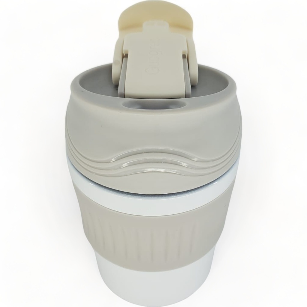 Guegres Stainless Steel Coffee Mug - Grey - No. D32