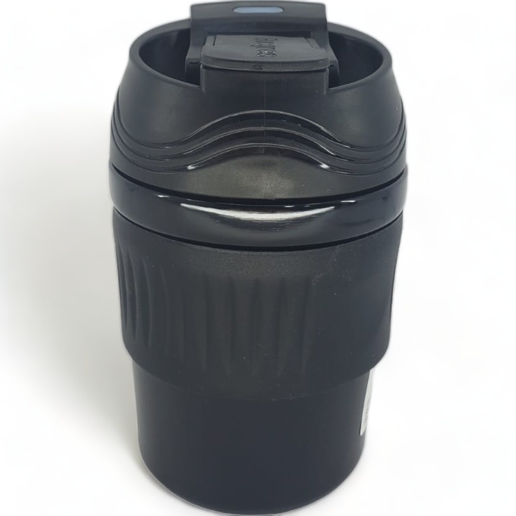 Guegres Stainless Steel Coffee Mug - Black - No. D32