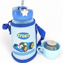 Sports car Stainless Steel Water Bottle - Sky Blue - No. D-28