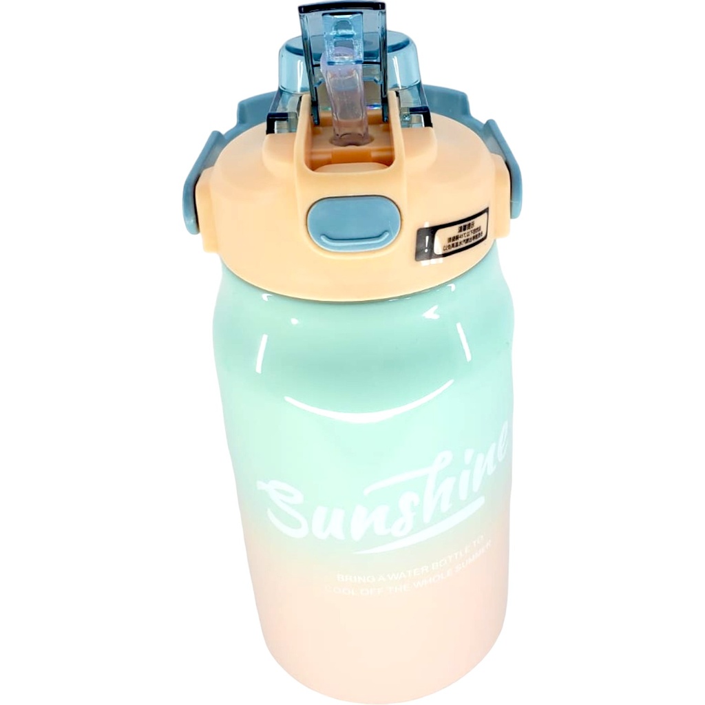 Double Sipper Sunshine Water Bottle - 1200 ml - Bl/Ph - No. B-6