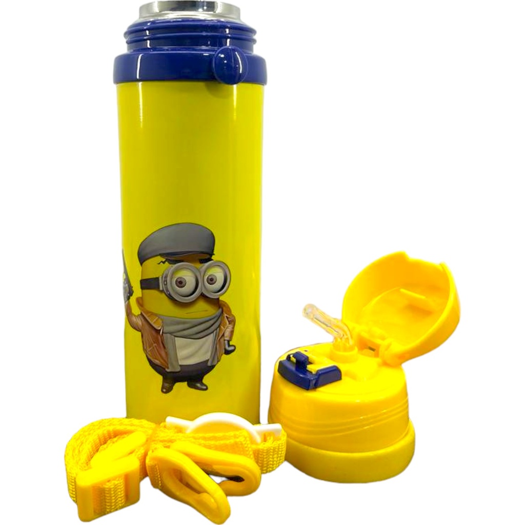 Minion Stainless Steel Water Bottle - Yellow | D-5