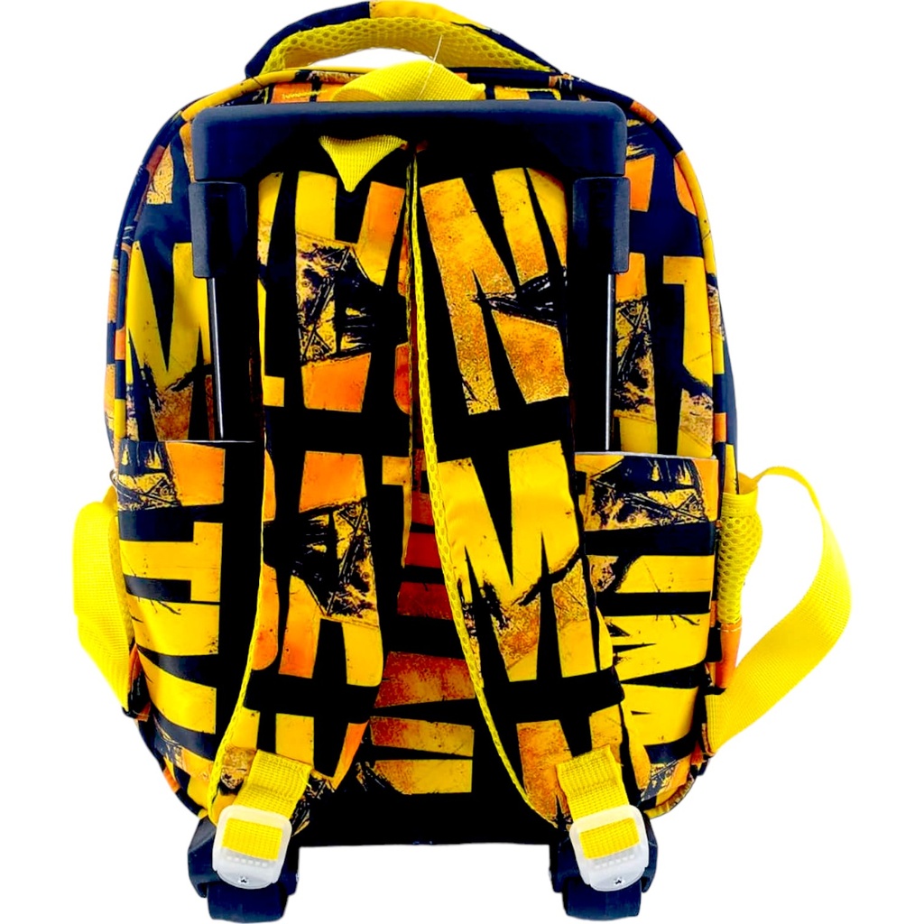 Batman Trolley Bag - Yellow - 14 Inch | Class 1 - Class 2