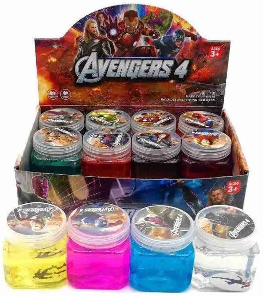 Slime Avenger Crystal Mud - Assorted Colours & Shape