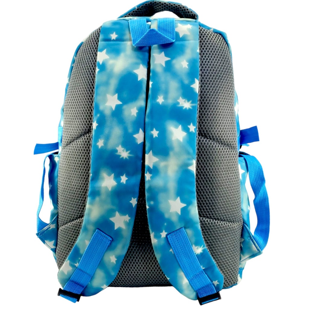 Star Design School Bag - Blue - Class - 1 - 3