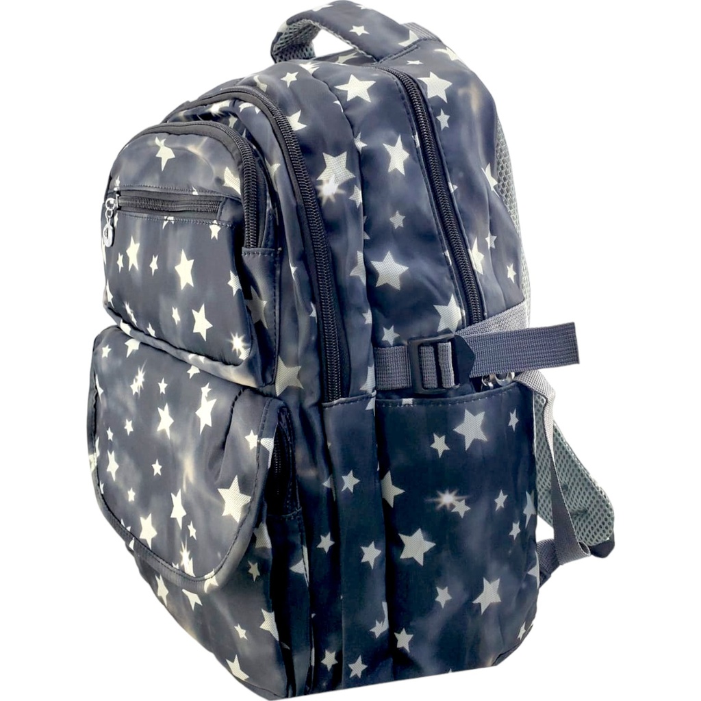 Star Design School Bag - Blue - Class - 1 - 3