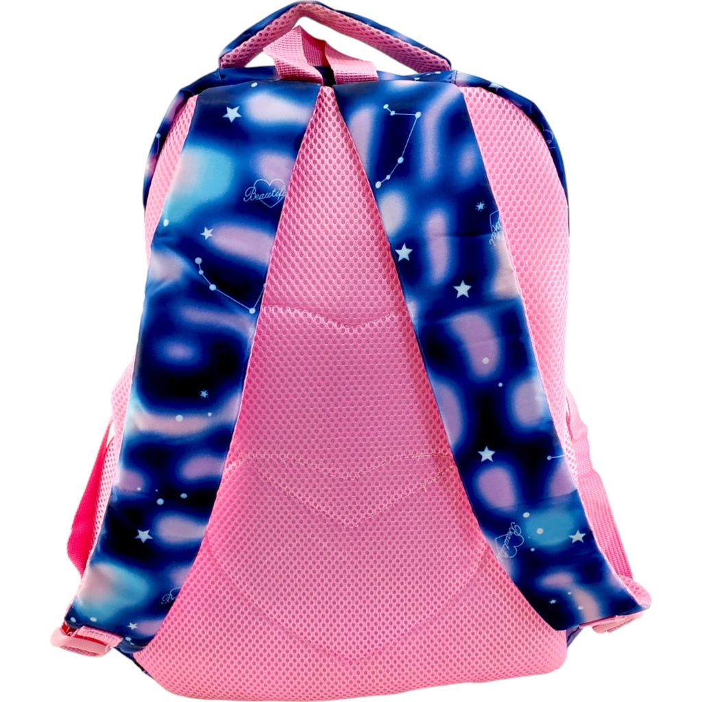 Star Design School Bag - Blue - Class - 1 - 3