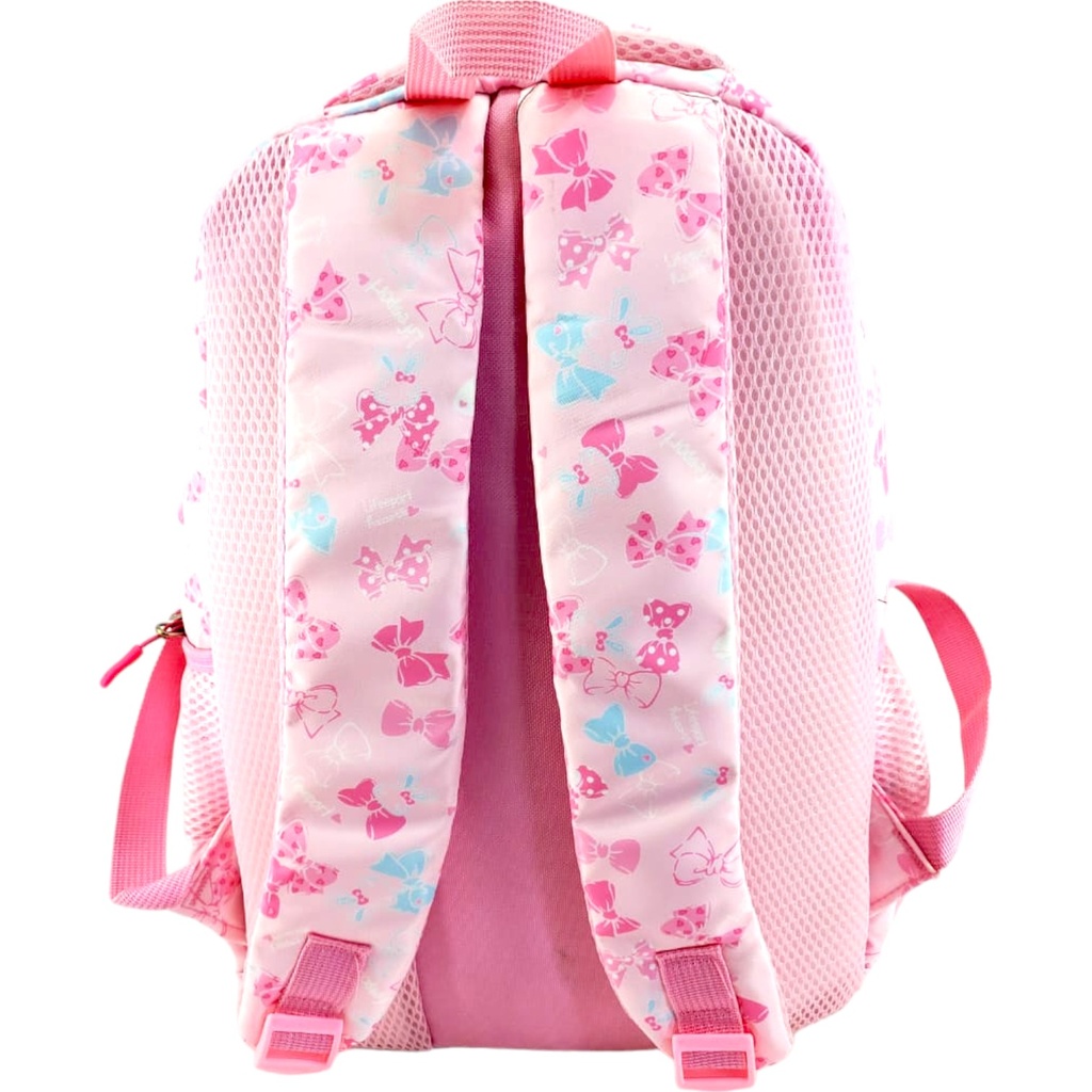 Hello girl Bow School Bag - Pink - Class - 1 - 3