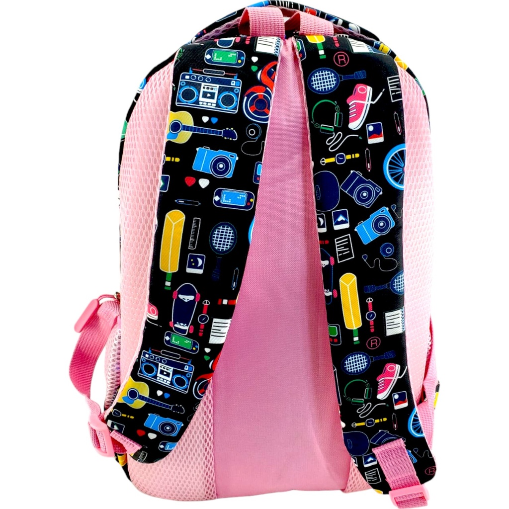Frozen School Bag - Pink - Class - 1 - 2