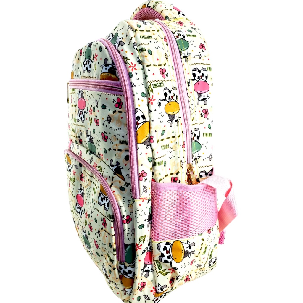 Frozen School Bag - Pink - Class - 1 - 2
