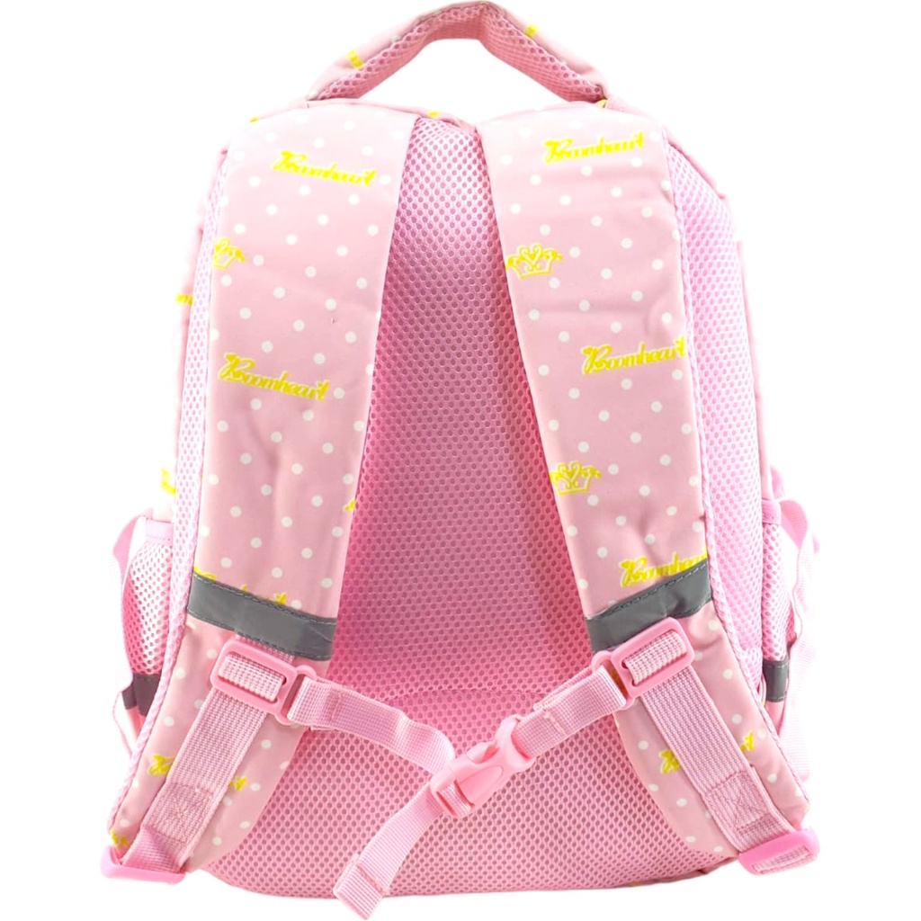 Boomheart School Bag - Pink - Class - 1 - 2