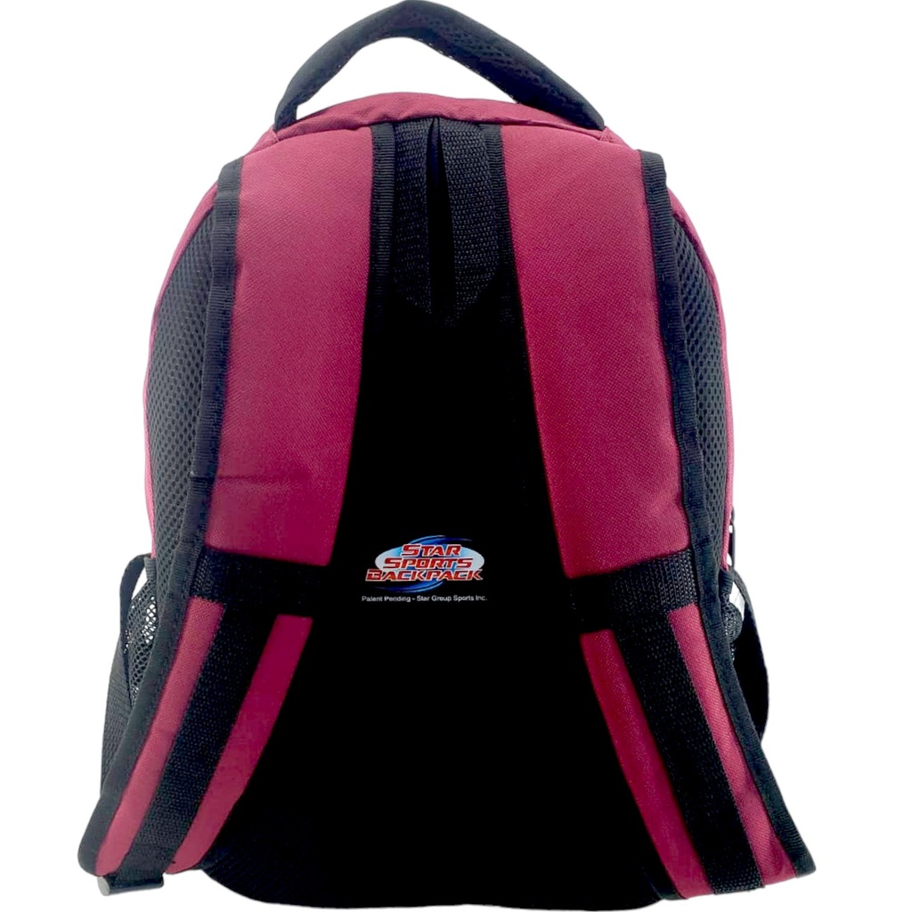 Fila School Bag - Black/Maroon - Class - 1 - 2