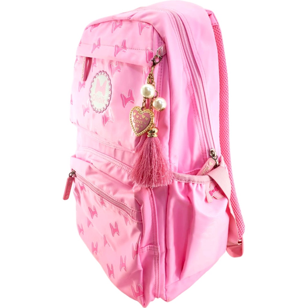 Olidik School Bag - Pink - Class - 1 - 2
