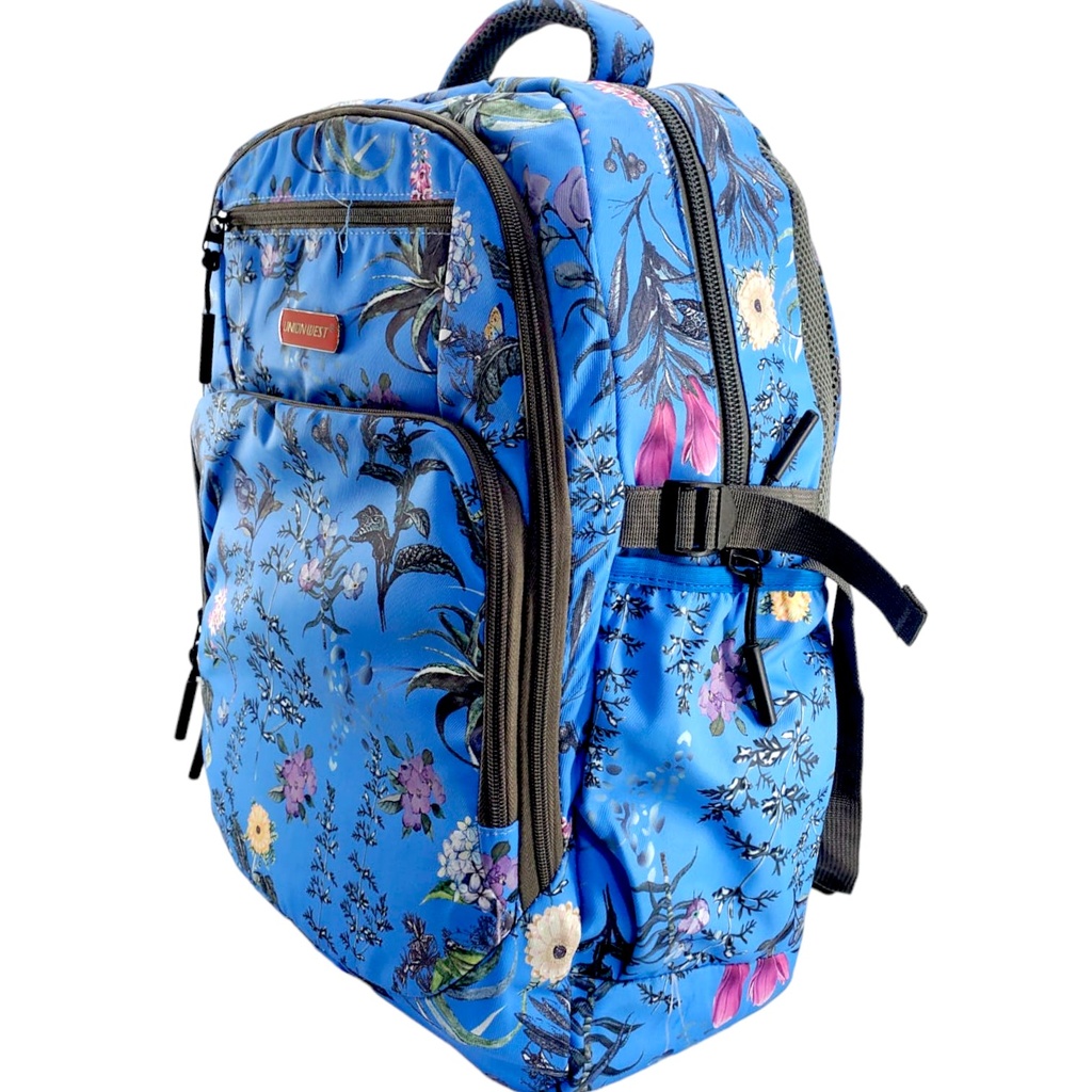 Union West Flower School Bag - Blue - Class - 3 - 8