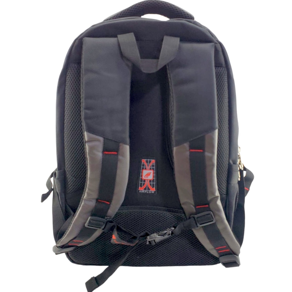 Camel Mountain 18Inch School Bag - Grey/Black - Class - 3 - 8