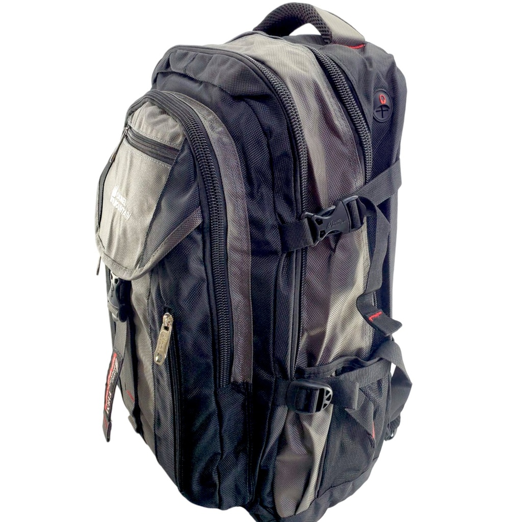 Camel Mountain 22Inch School Bag - Black/Grey - Class - 3 - 8 (copy)