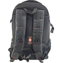 Camel Mountain 20Inch School Bag With Holding Belt- Black/Grey - Class - 3 - 8