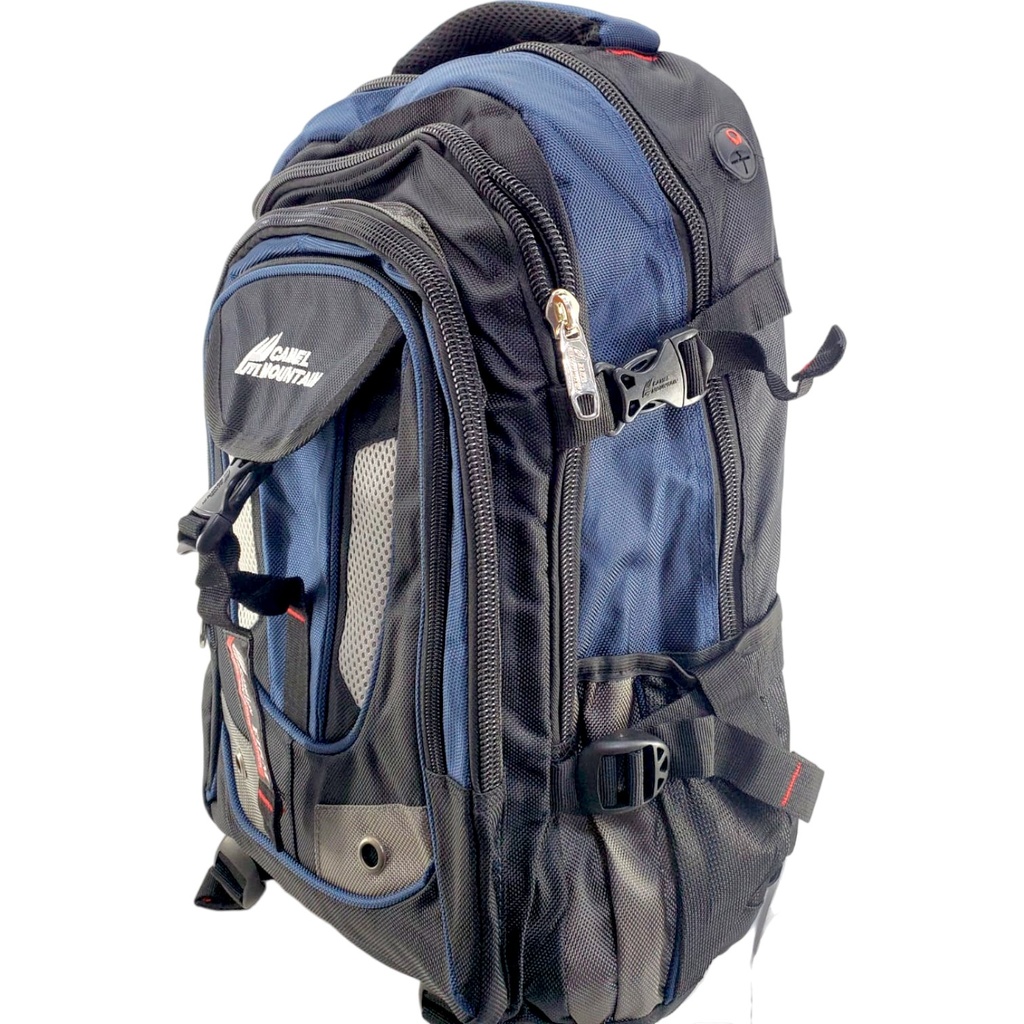 Camel Mountain Firm 20Inch School Bag - Black/Blue - Class - 3 - 8 (copy)