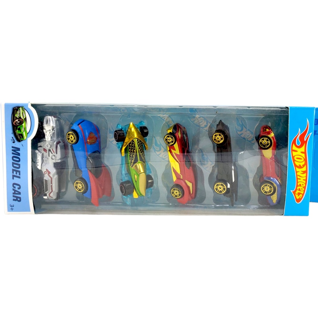 Hot Wheel Model Car - Pack of 6 - No. LS51