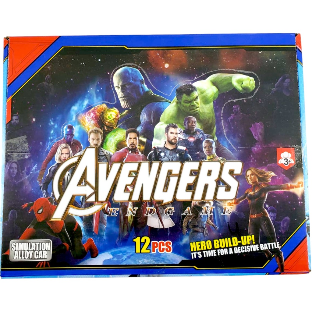 Metal Avengers End Game Simulation Alloy Car - No. 050-1