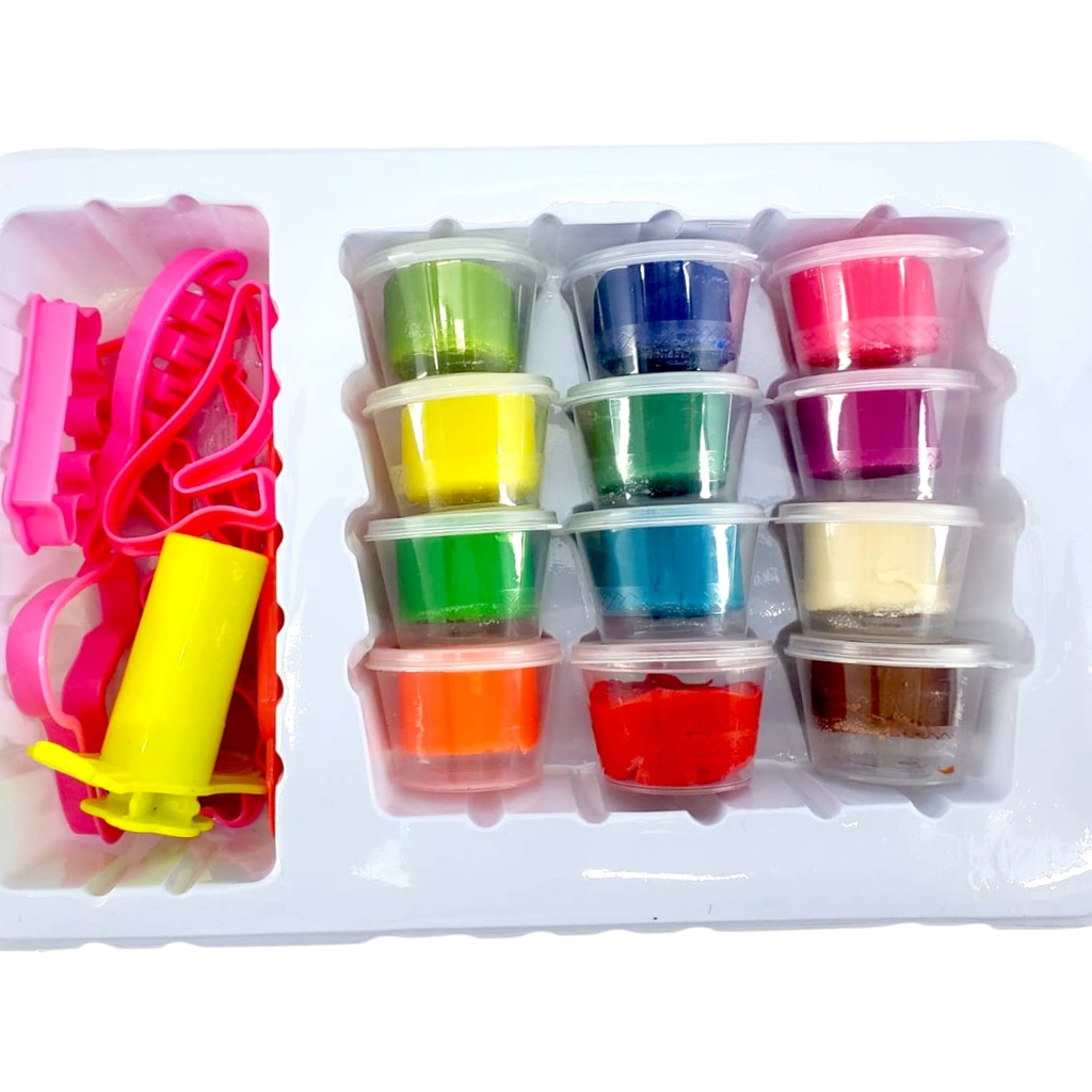Colored Clay - Pack of 12 - No. F018-141