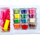 Colored Clay - Pack of 12 - No. F018-141