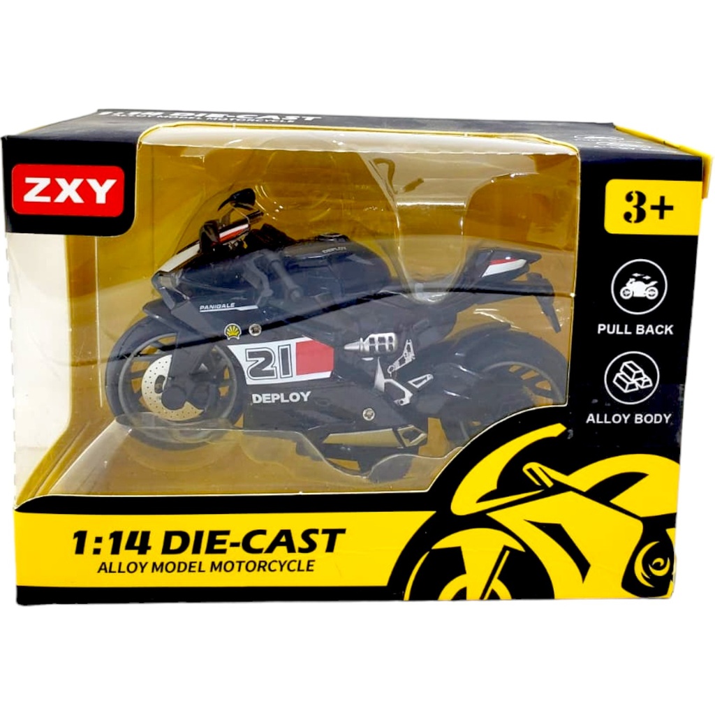 Die Cast Metal Bike - No. H7788 - Assorted Colors