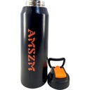 Grogeous Stainless Steel AMSZM Water Bottle - 800 ml - Black - No. 6083