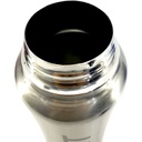 Grogeous Stainless Steel AMSZM Sports Water Bottle - 750 ml - Silver - No. 8310