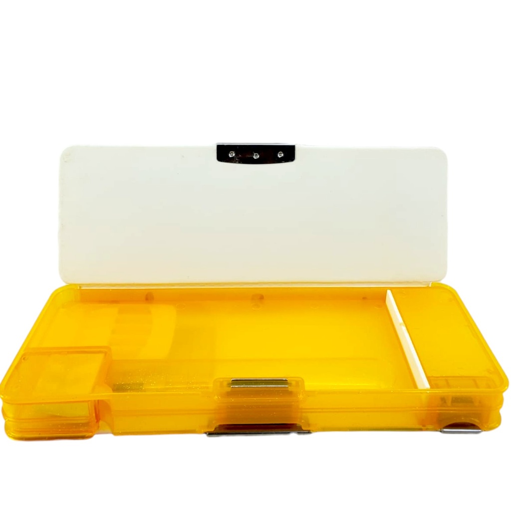 Magnetic Ribbon Which Love Glitter Pencil Box