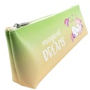 Green/Peach Unicorn Pencil Pouch - No. BD-789