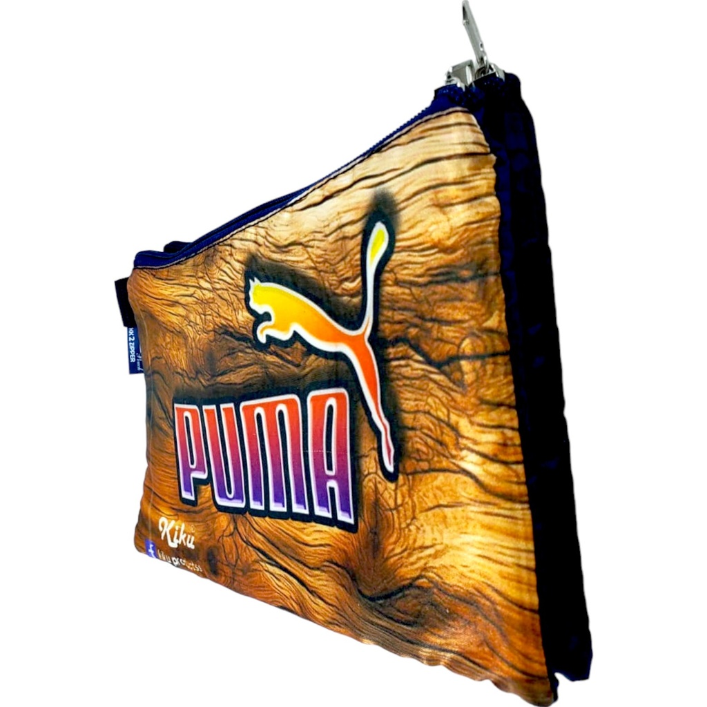 Puma Double Zipper Pencil Pouch