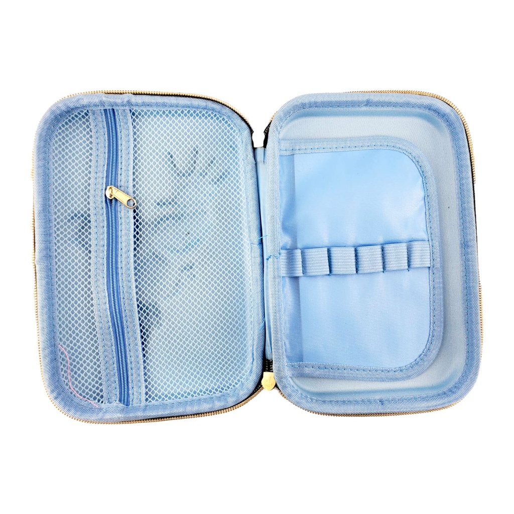 3D Iron Man Pencil Pouch - Black - No. 025