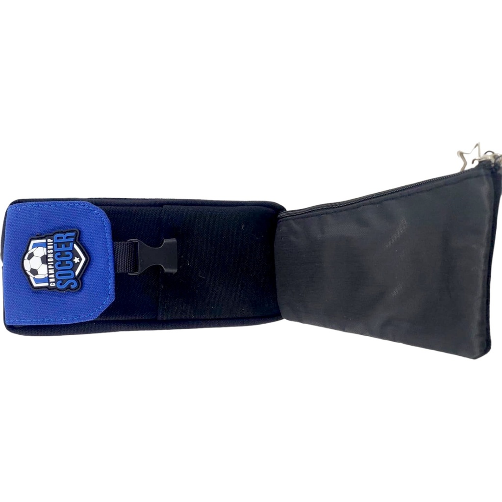 Active Soccer Pencil Pouch - Blue - No. 0419