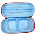 McQueen Lighting 3D Pencil Pouch - Black/Red - No. 5635