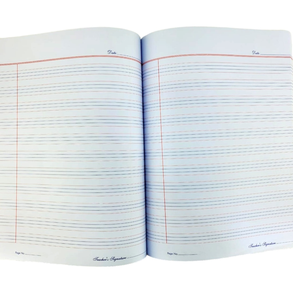 4 Line English Margin Journal - 160 Pages - The AMI School