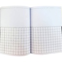 1/2 Square Half Inter Leaf Math Copy - 120 Pages - Kiva School