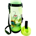 Animals Plastic Water Bottle 600ml - Green - Bright Active Star