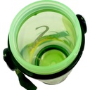 Animals Plastic Water Bottle 600ml - Green - Bright Active Star