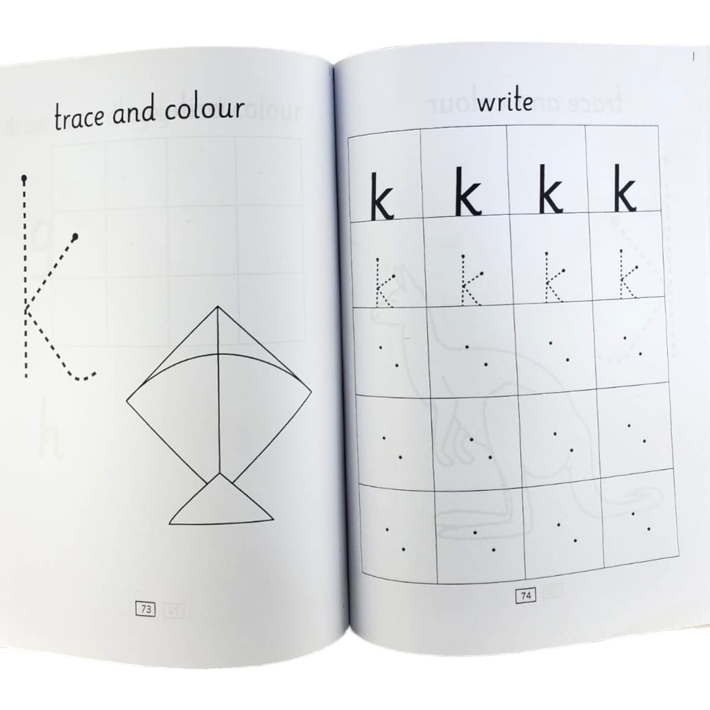 Nursery 4 Line Printed Copy - 80 Pages - Jaffar Public School