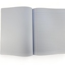 Single Line English Margin Inter Leaf Journal - 160 Pages - Lahore Grammar School