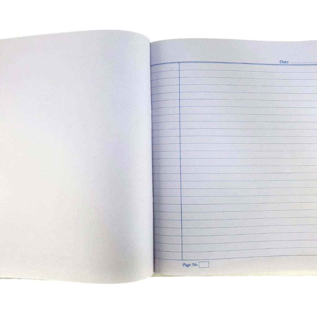 Single Line English Margin Inter Leaf Journal - 96 Pages - Jaffar Public School