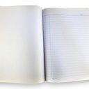Single Line English Margin Inter Leaf Journal - 120 Pages - Jaffar Public School