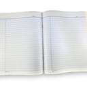 Single Line English Margin Journal - 60 Pages - Jaffar Public School