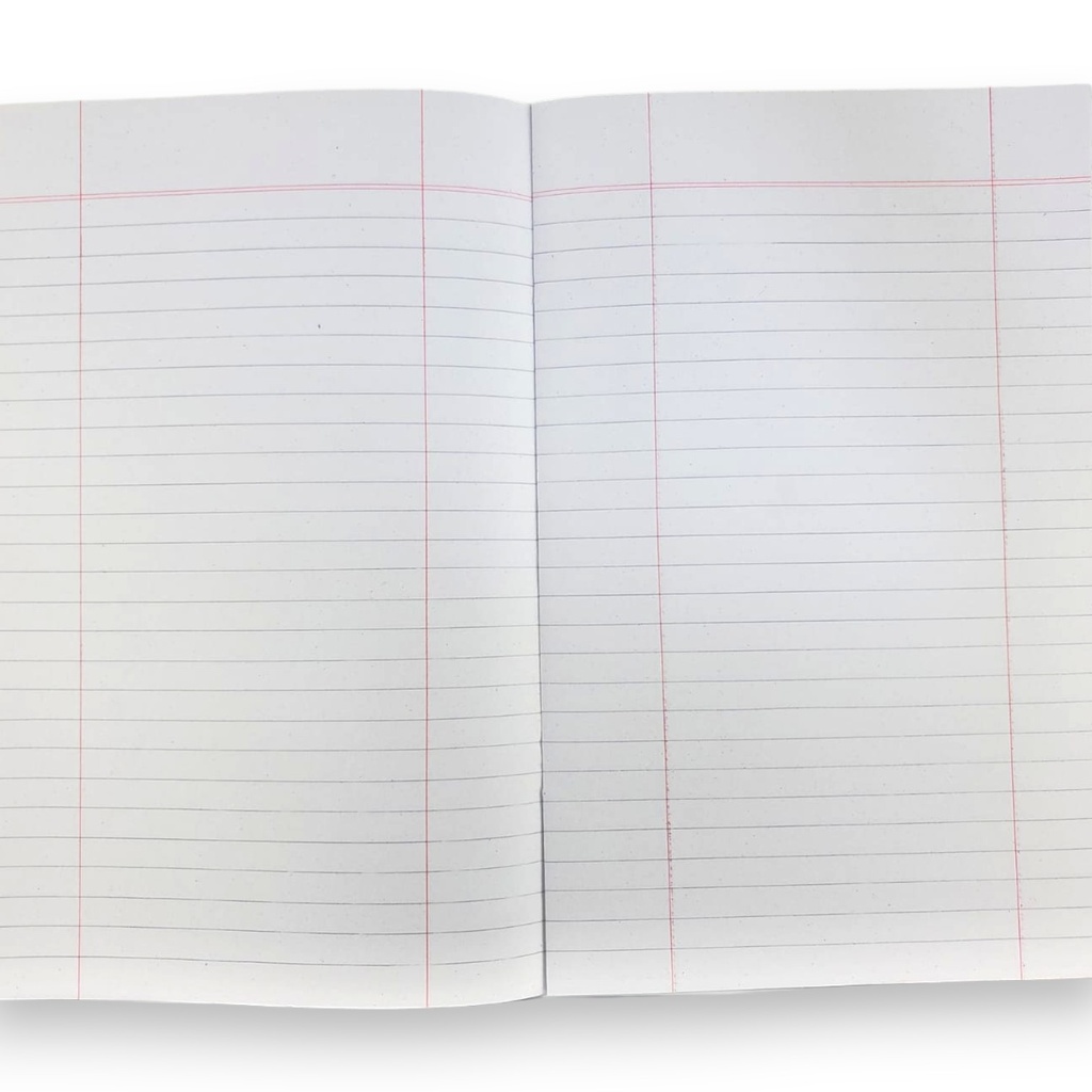 Single Line English Margin Register - 96 Pages - Jaffar Public School